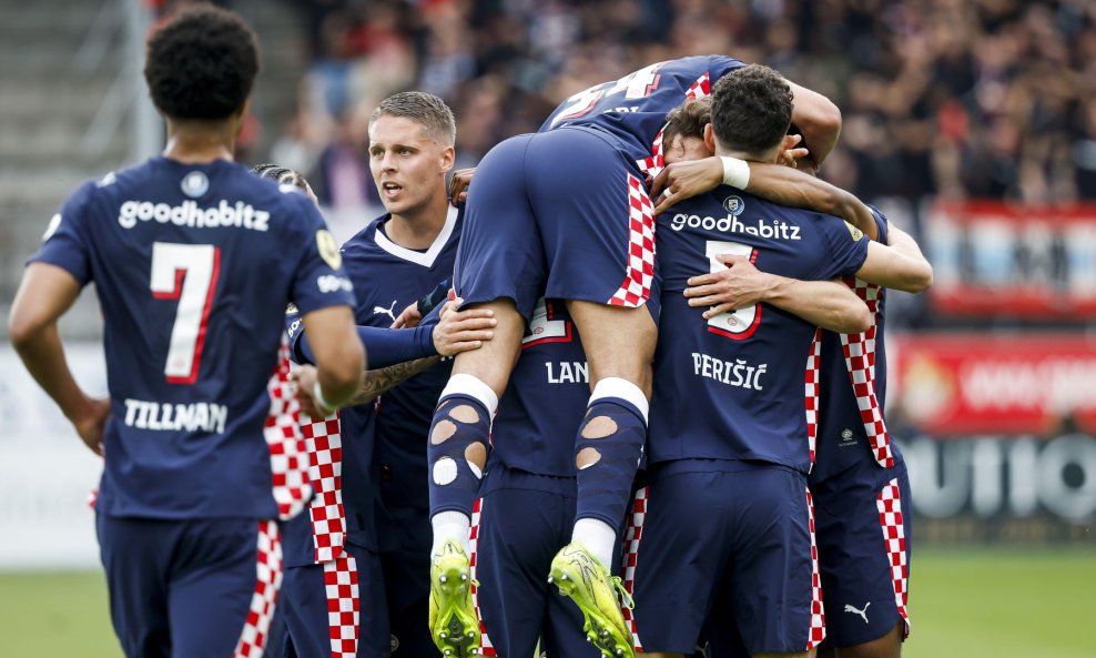 Slavlje igrača PSV-a