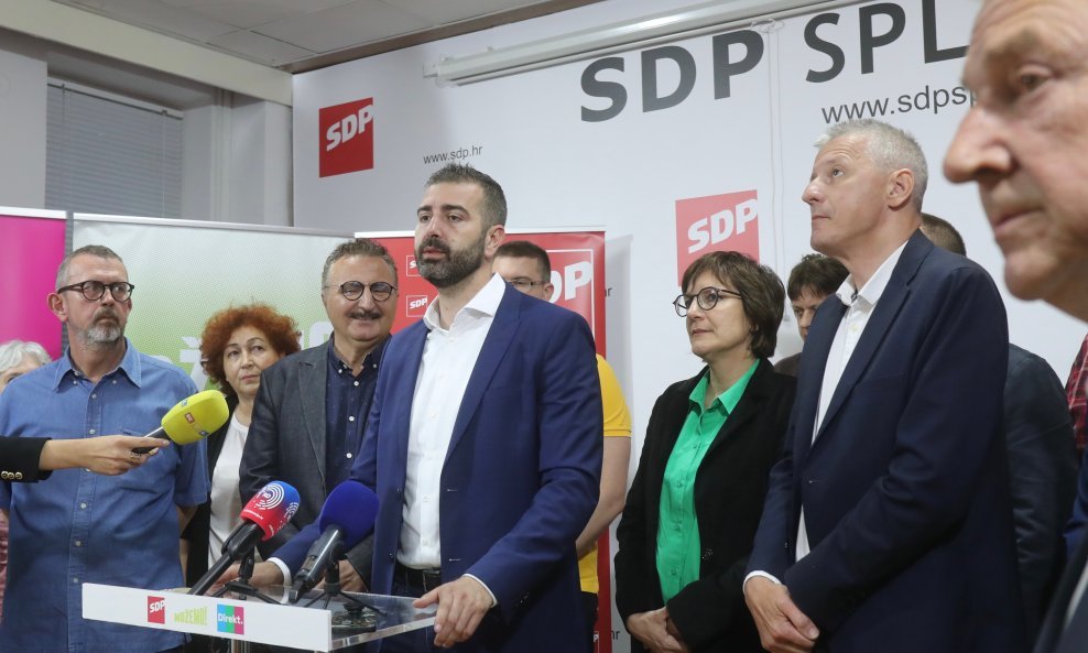Davor Matijević, kandidat splitskog SDP-a za gradonačelnika