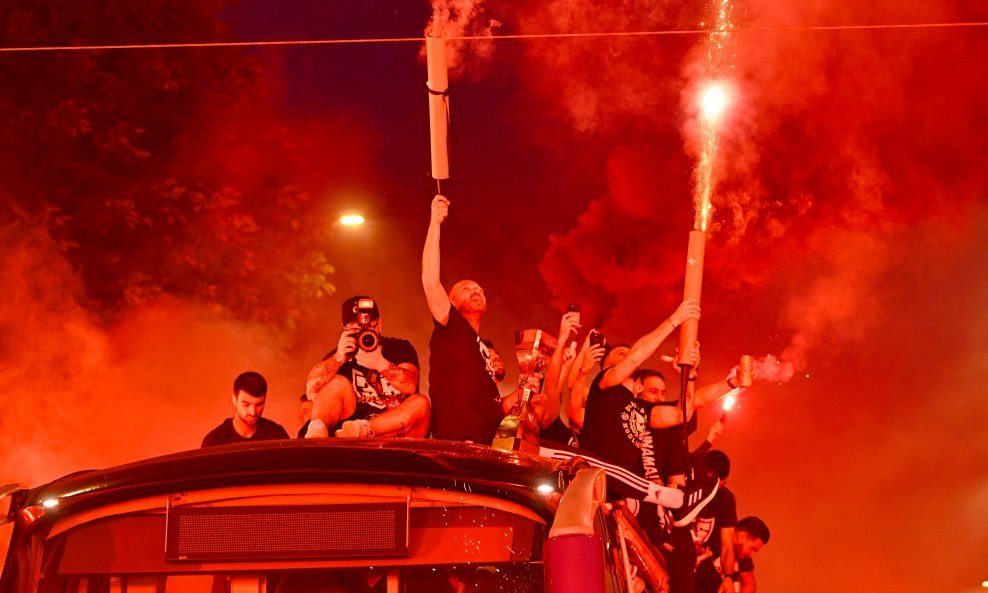 Proslava Dinamove titule