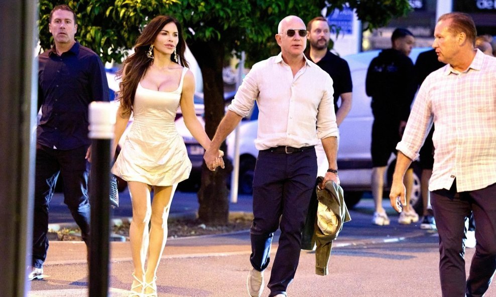 Lauren Sanchez i Jeff Bezos