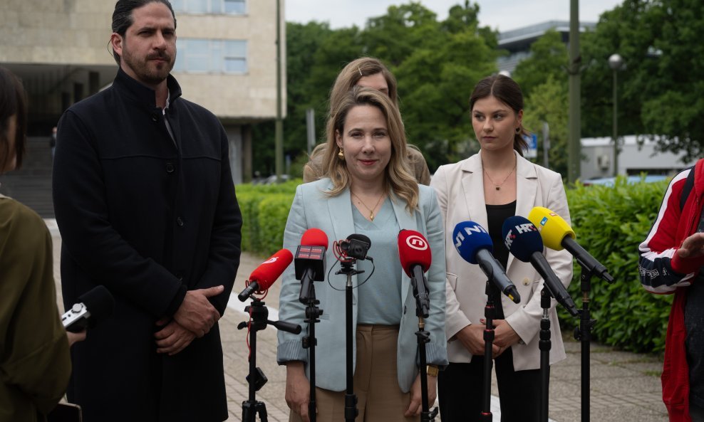 Konferencija za medije Marije Selak Raspudić ususret drugom krugu lokalnih izbora