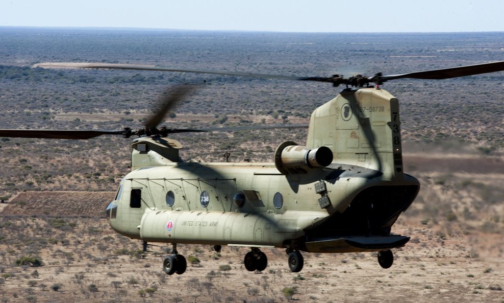 Američki CH-47F u Afganistanu