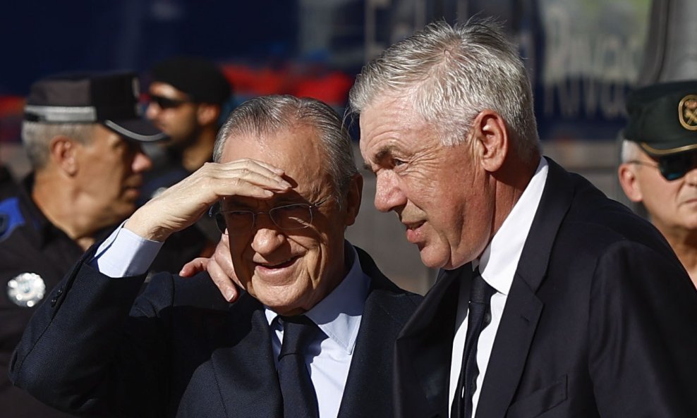 Florentino Perez i Carlo Ancelotti