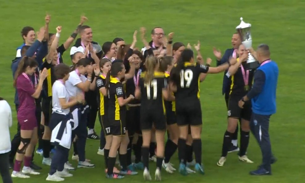 Slavlje igračica Osijeka