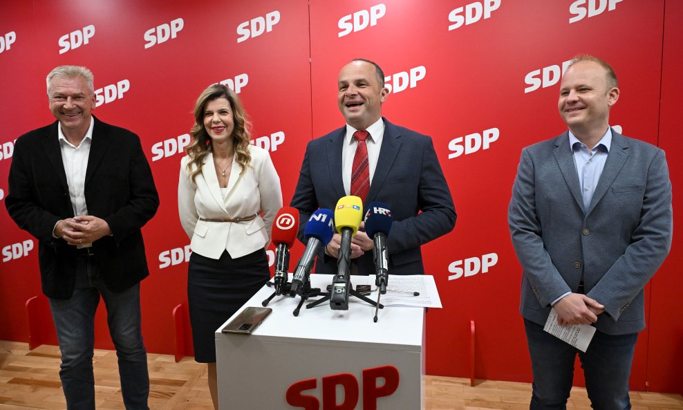Ranko Ostojić, Biljana Borzan, Siniša Hajdaš Dončić, Mišel Jakšić