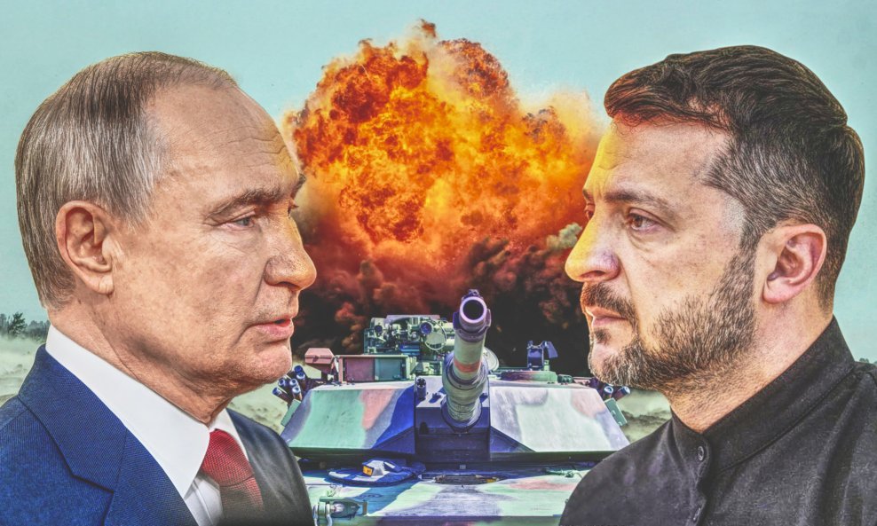 Vladimir Putin i Volodimir Zelenski