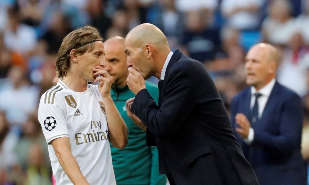 Modrić i Zidane
