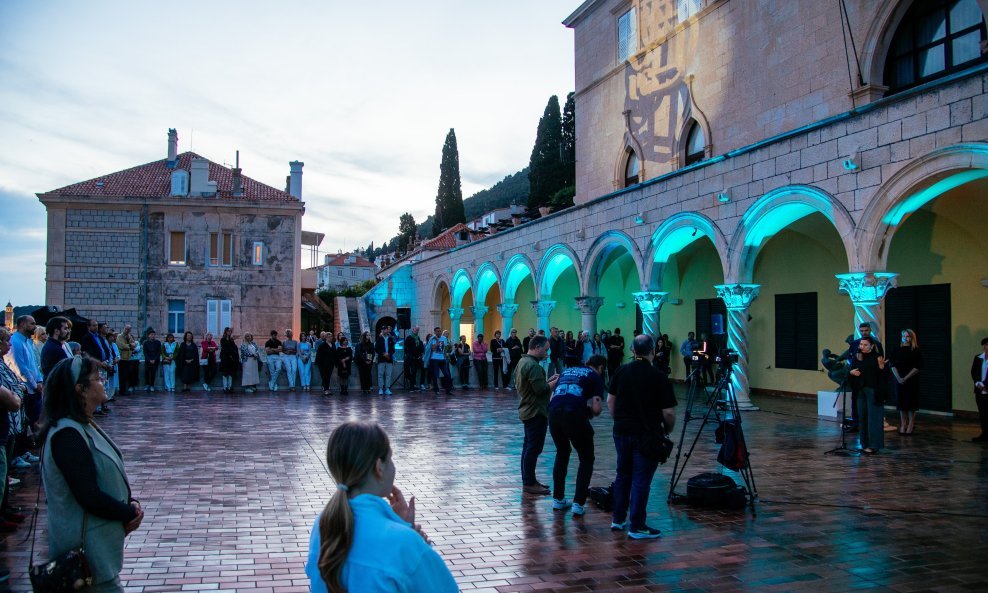 Otvorenje izložbe '80 godina Umjetničke galerije Dubrovnik'