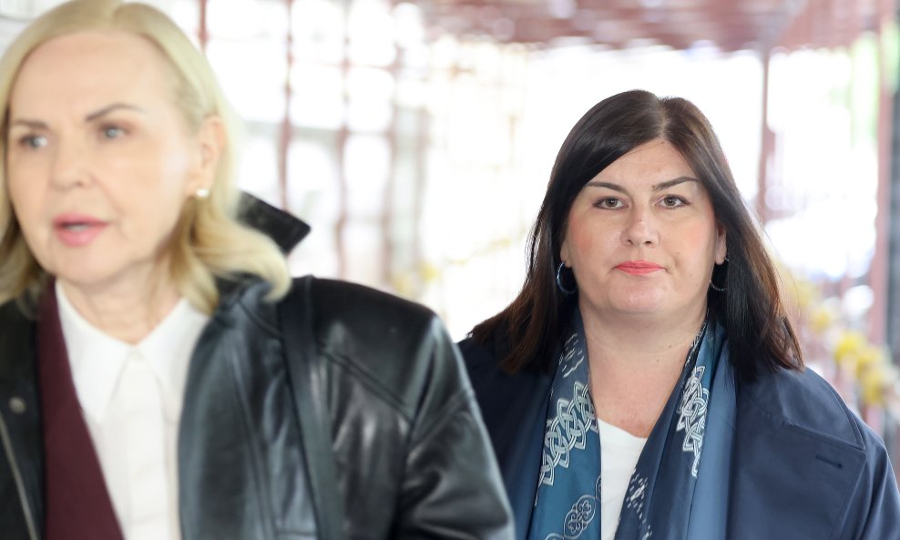 Gabrijela Žalac stiže na sud