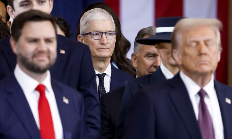 Tim Cook i Donald Trump