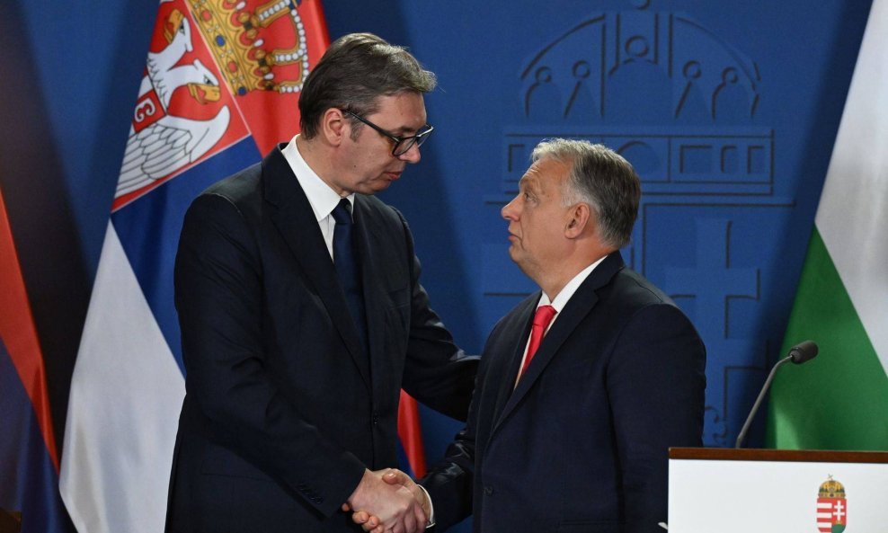 Aleksandar Vučić i Viktor Orban