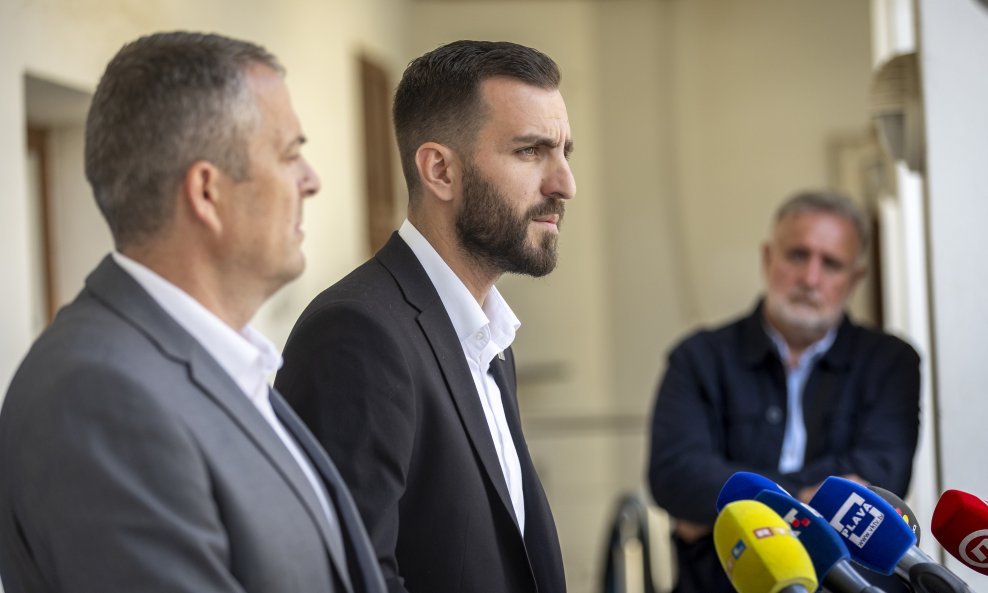 Domagoj Bilić i Goran Bendra održali konferenciju za medije