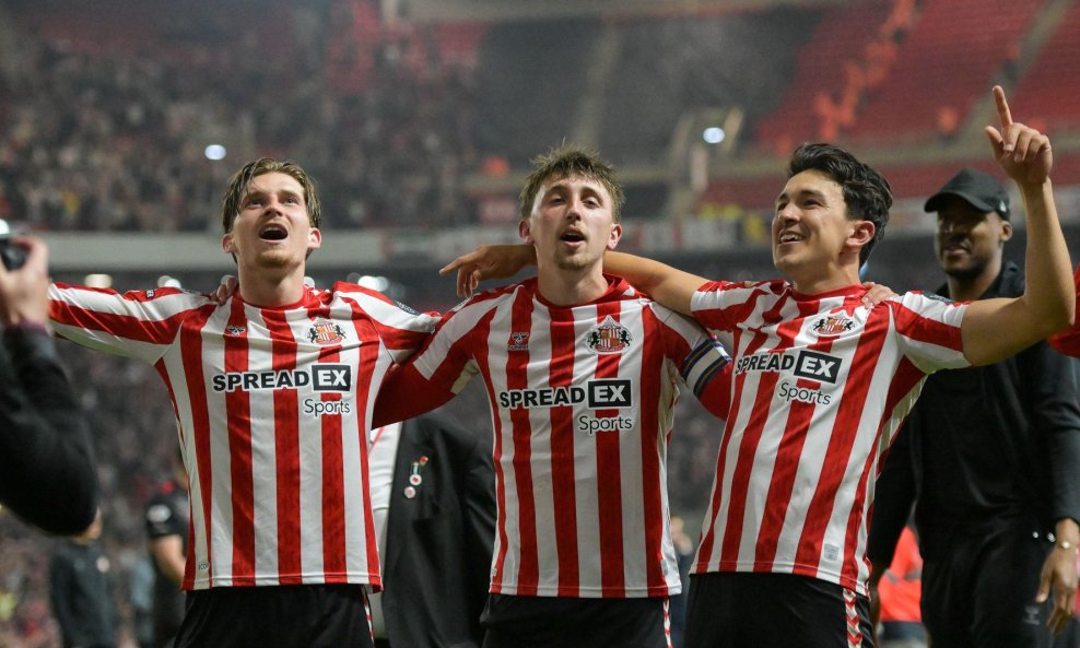 Slavlje igrača Sunderlanda