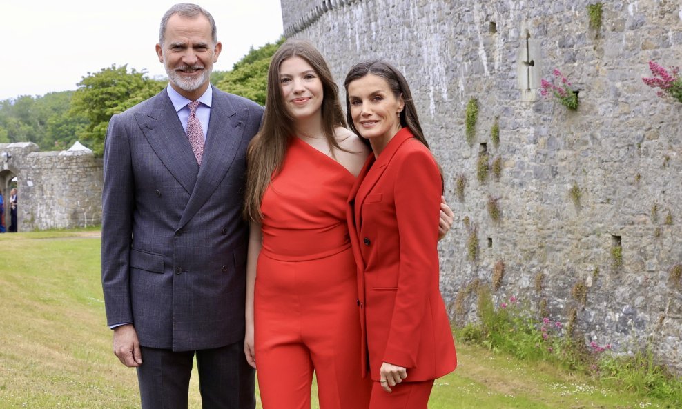 Kralj Felipe, kraljica Letizia i princeza Sofia