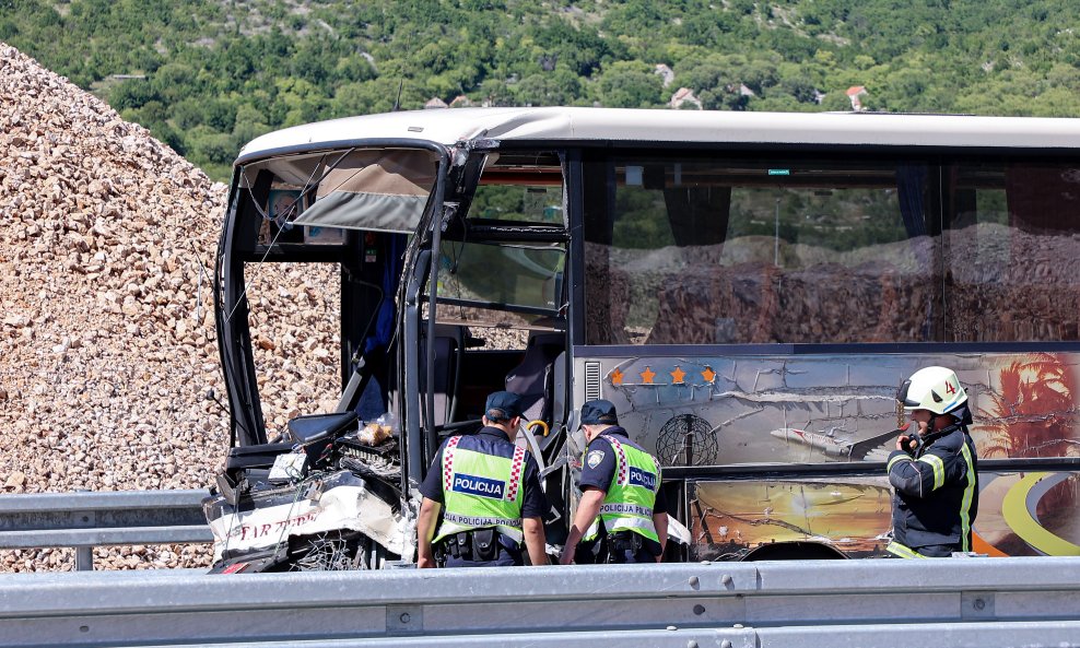 Sudar dva autobusa kod Splita