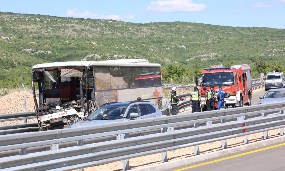 Sudar dva autobusa kod Splita