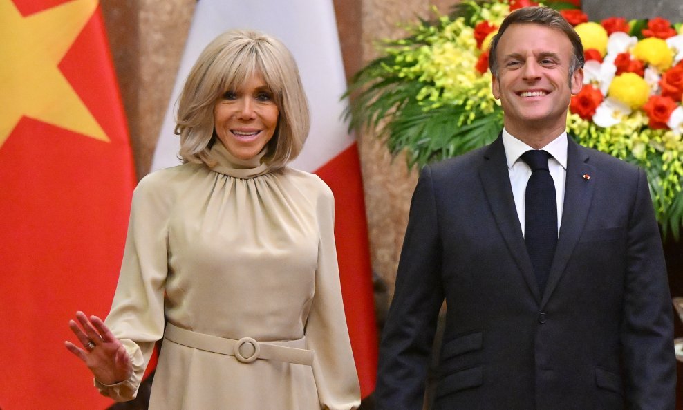 Brigitte i Emmanuel Macron