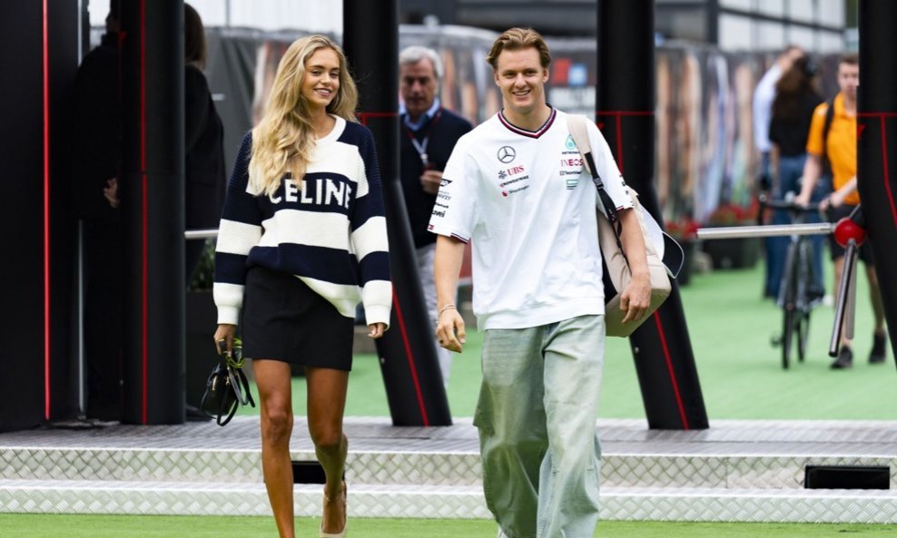 Laila Hasanović i Mick Schumacher