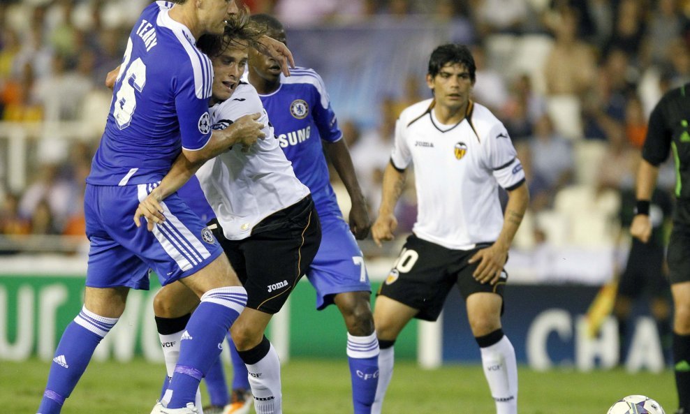 Valencia - Chelsea, Sergio Canales i John Terry