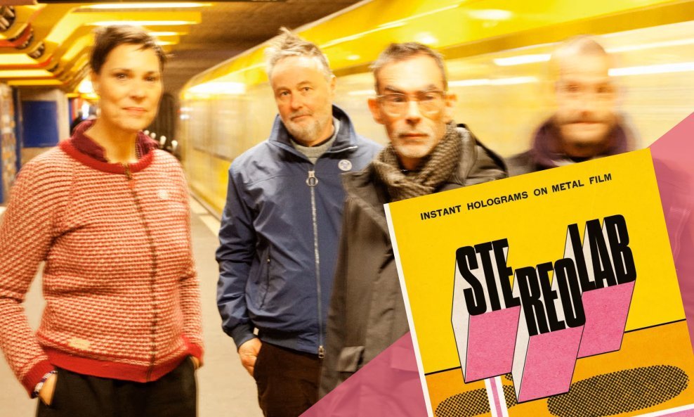 Današnja postava Stereolaba i omot novog albuma