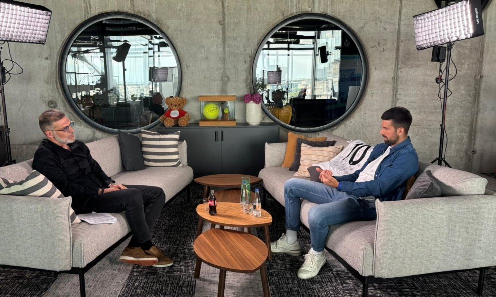 Slaven Bilić i Novak Đoković