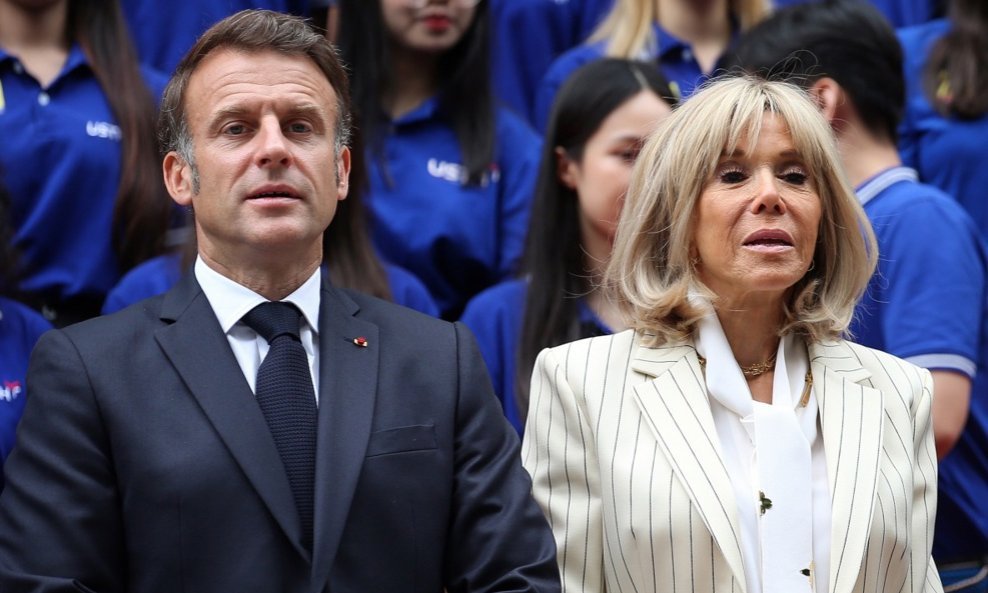 Emmanuel i Brigitte Macron