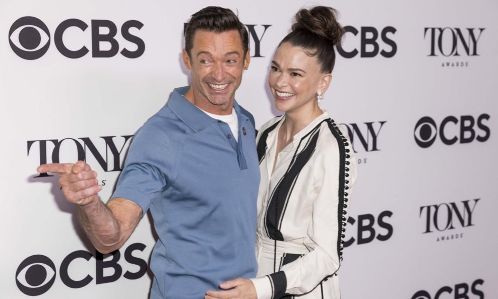 Hugh Jackman i Sutton Foster