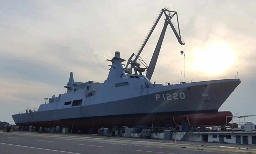Brod klase Hisar u istanbulskom brodogradilištu