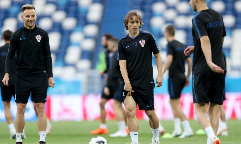 Ivan Rakitić i Luka Modrić