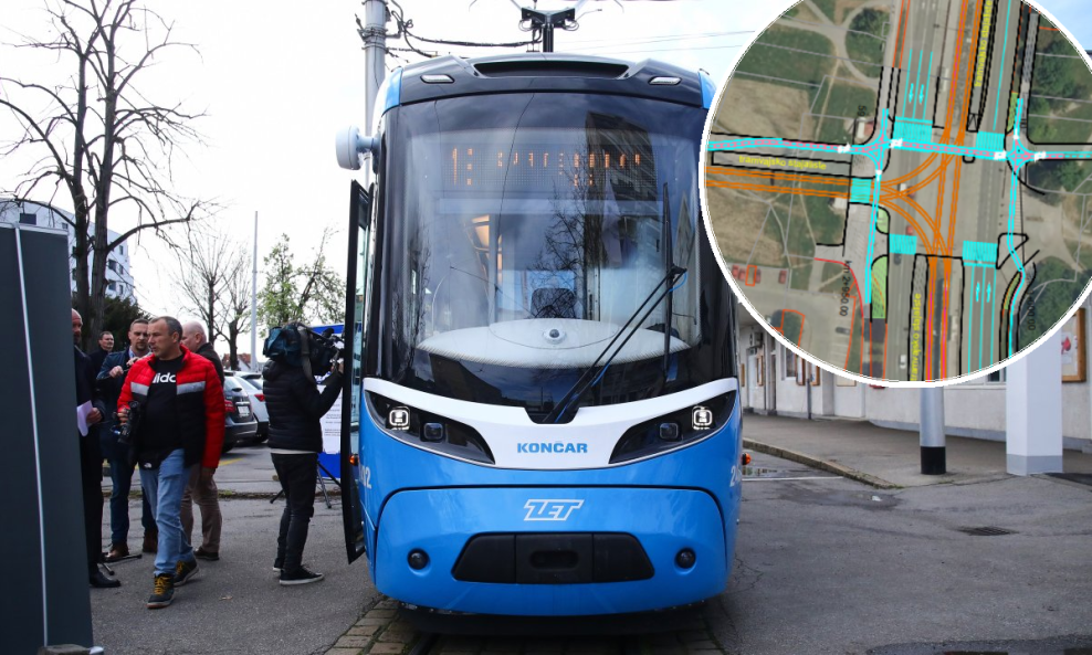 Novom trasom mogao bi prometovati i novi Končarov tramvaj u floti ZET-a