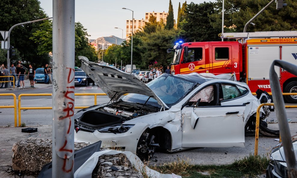 Prometna nesreća u Splitu