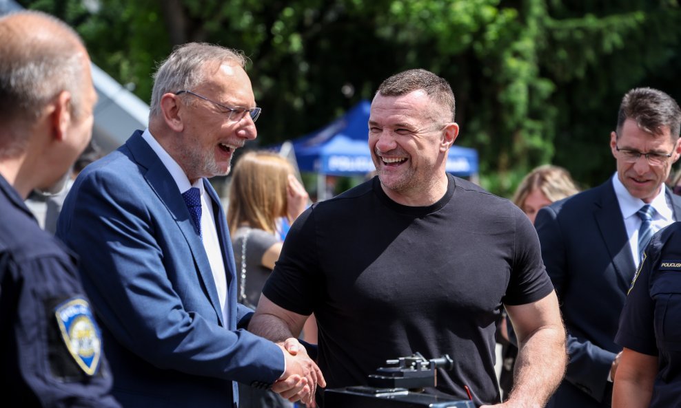 Davor Božinović na Policijskoj akademiji