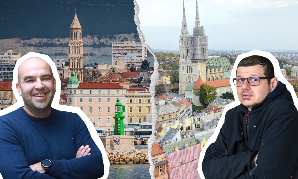 Damir Petranović (Split) i Vedran Brkulj (Zagreb)