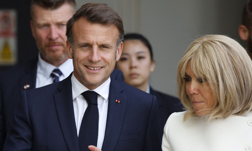 Emmanuel i Brigitte Macron