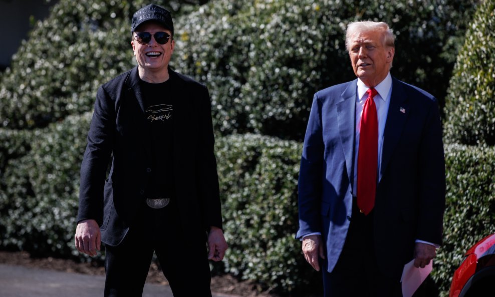 Elon Musk i Donald Trump