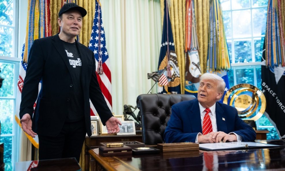 Elon Musk i Donald Trump