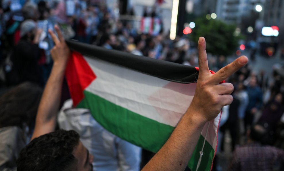 Prosvjed podrške Palestini