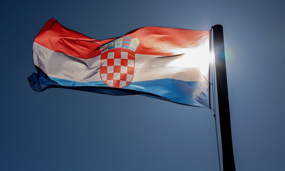 Hrvatska zastava, ilustrativna fotografija