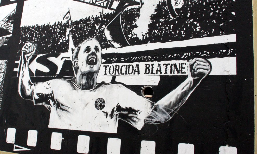 Torcidin mural Ibričiću