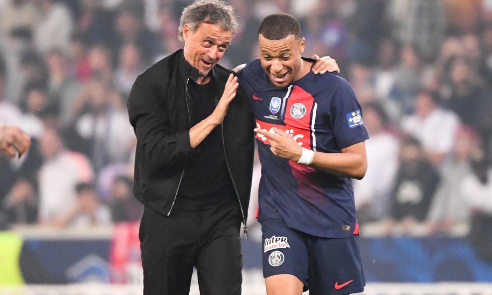 Enrique i Mbappe
