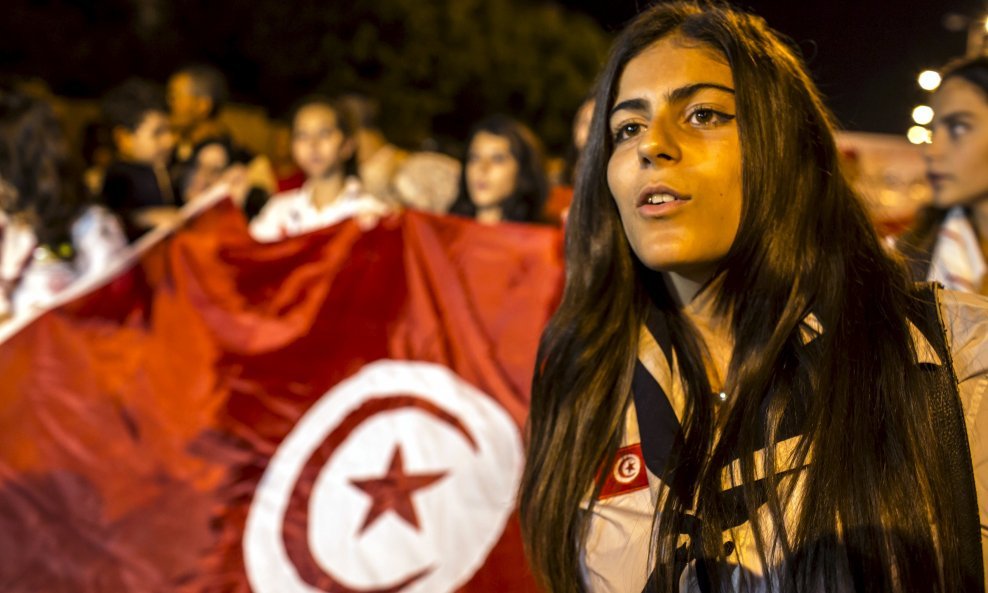 Prosvjed u Tunisu