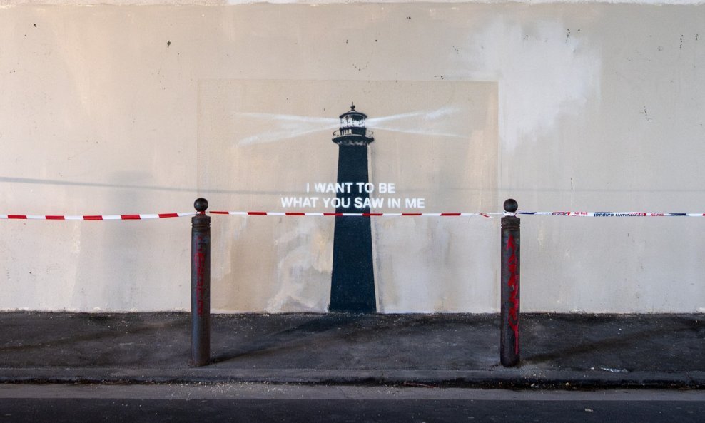 Novi Banksyjev mural u Marseilleu