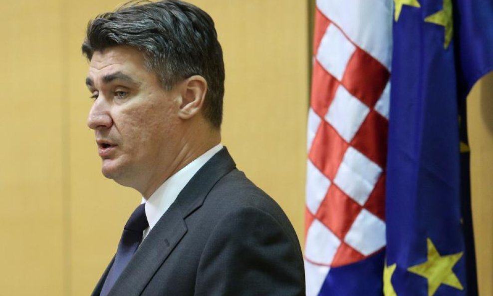 Zoran Milanović u Saboru