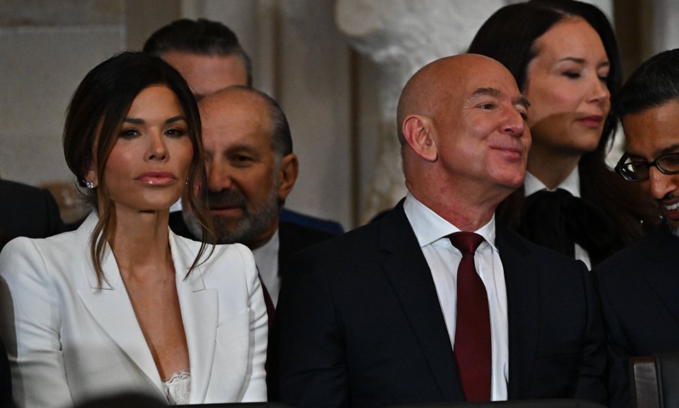 Lauren Sanchez i Jeff Bezos