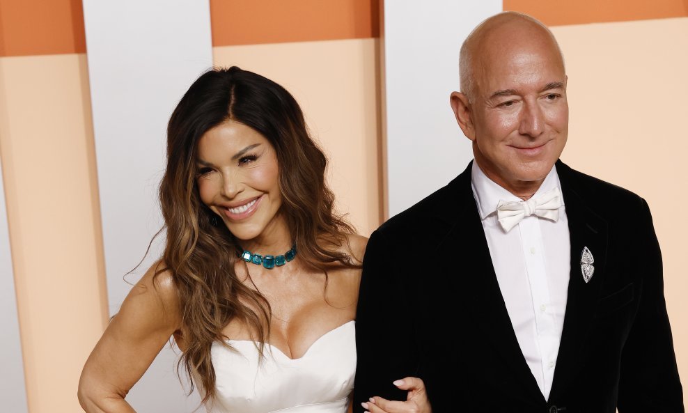 Lauren Sanchez i Jeff Bezos