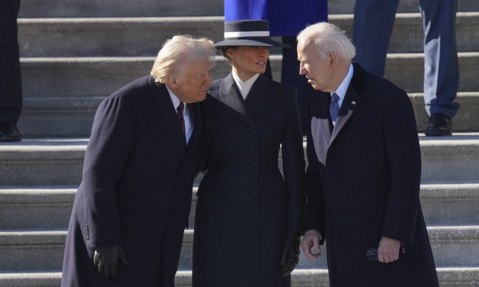 Donald Trump, Melania Trump, Joe Biden