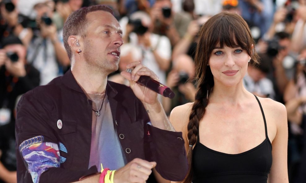 Chris Martin i Dakota Johnson