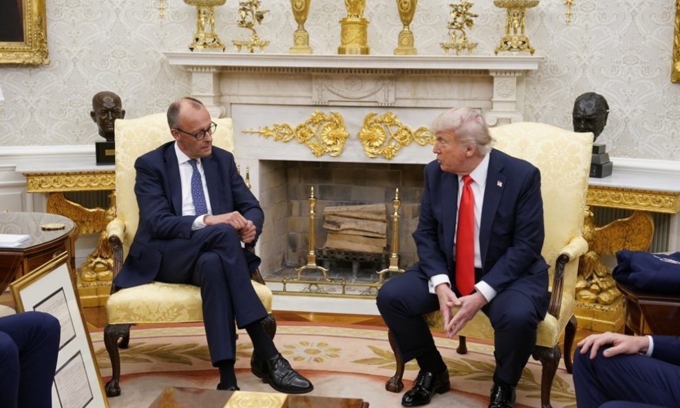 Merz i Trump