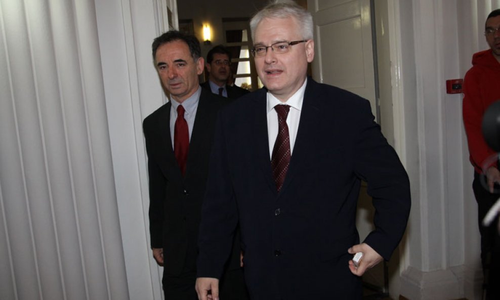 Milorad Pupovac i Ivo Josipović