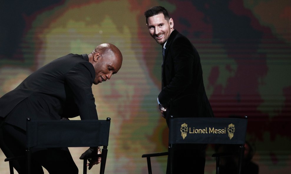 Didier Drogba i Lionel Messi